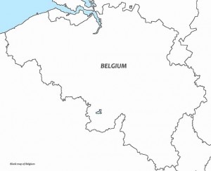 Kaart Belgie